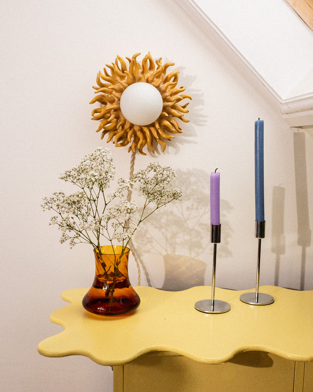 'Saltare' Wall Light - Yellow