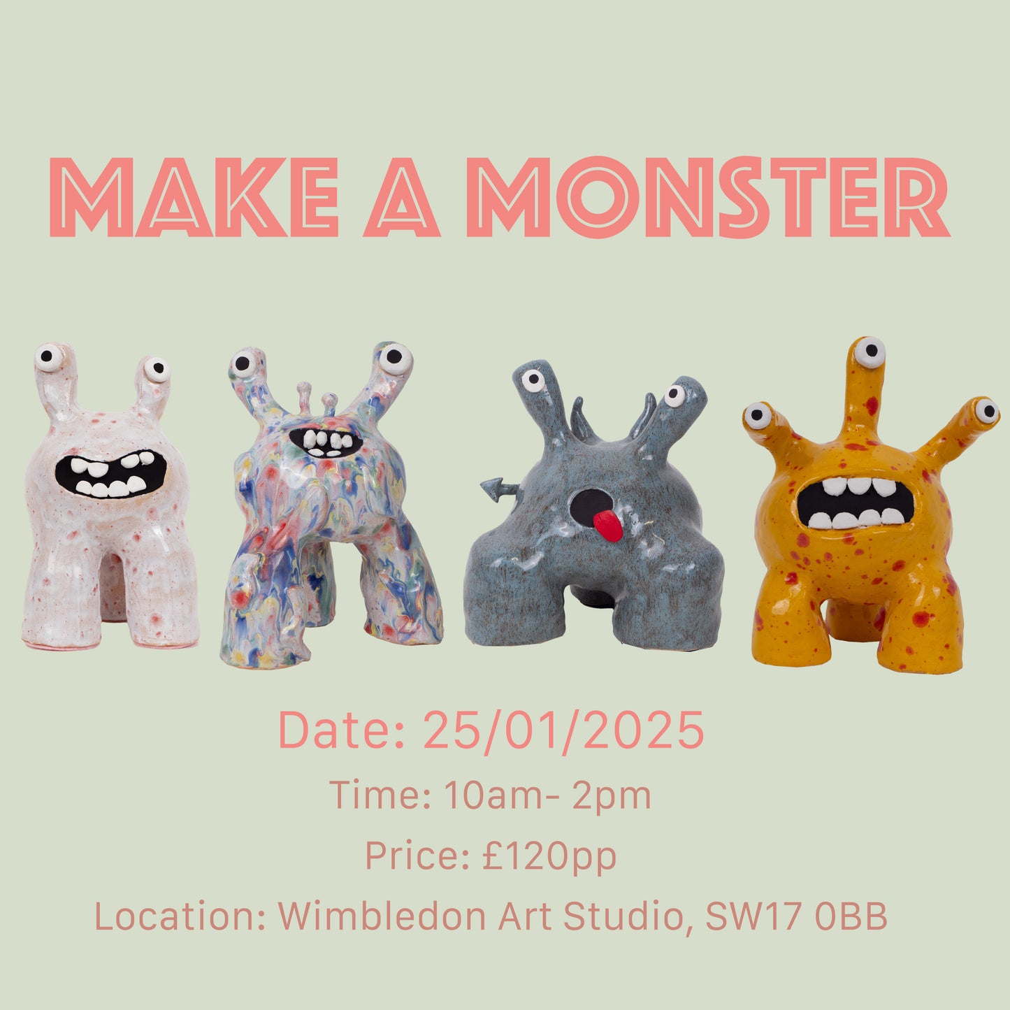 25/01/2025 - Make a Monster Workshop