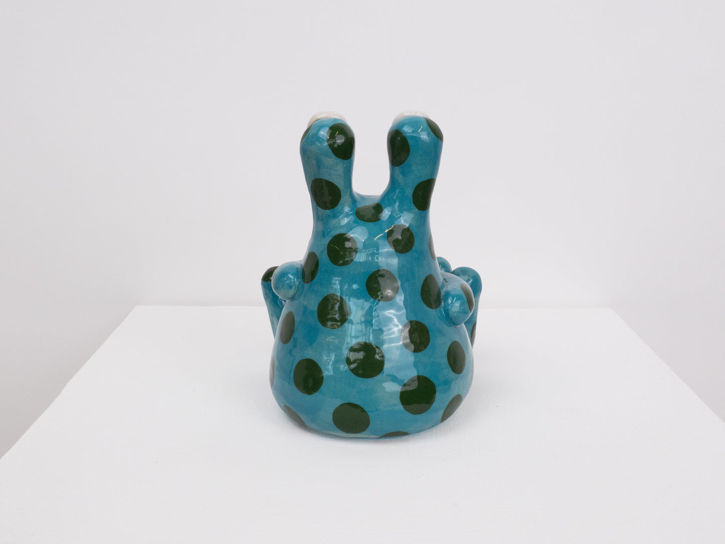 Buddy- Turquoise and Green Spots