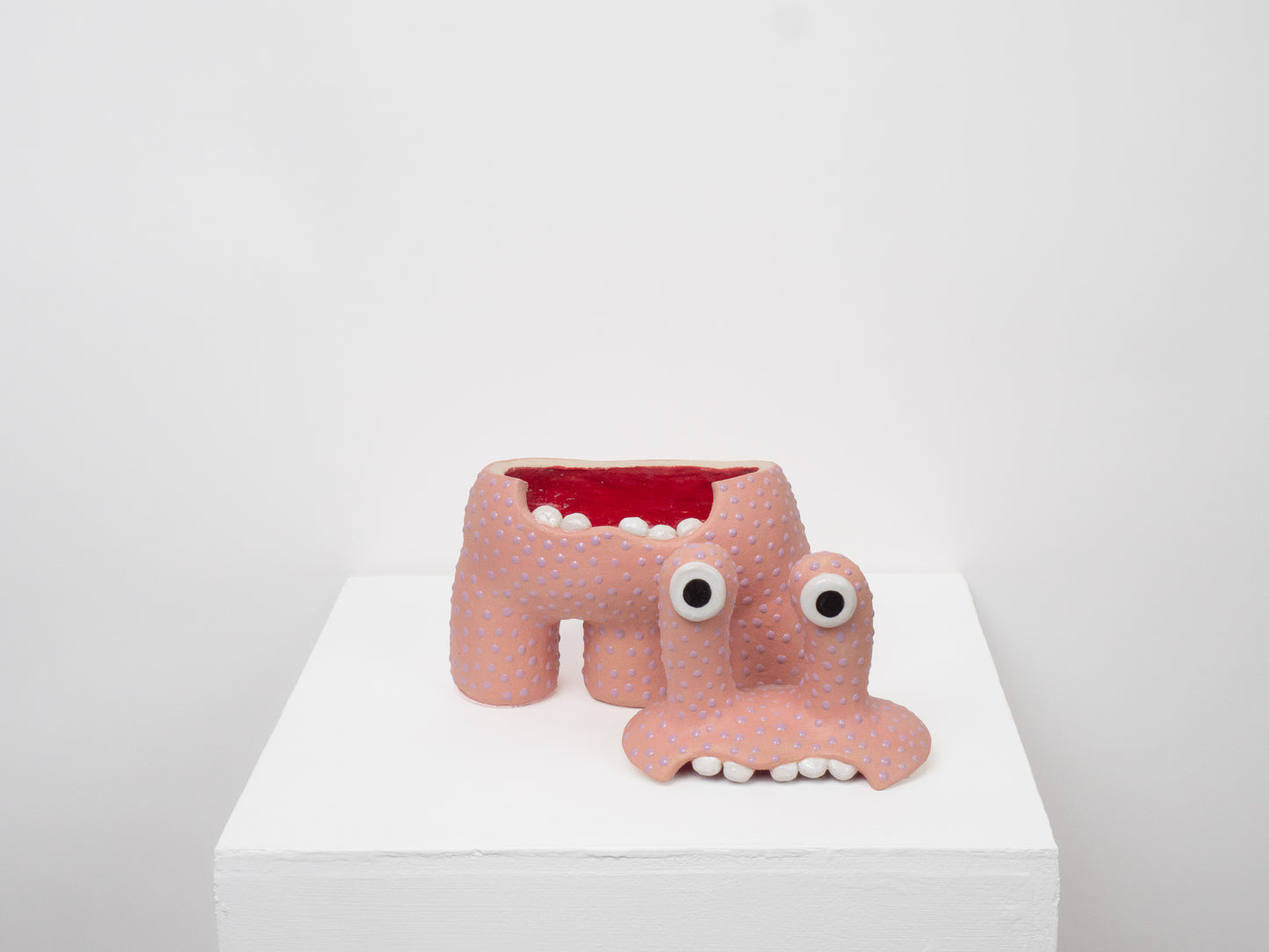 Acer - Pink with Lilac Dots