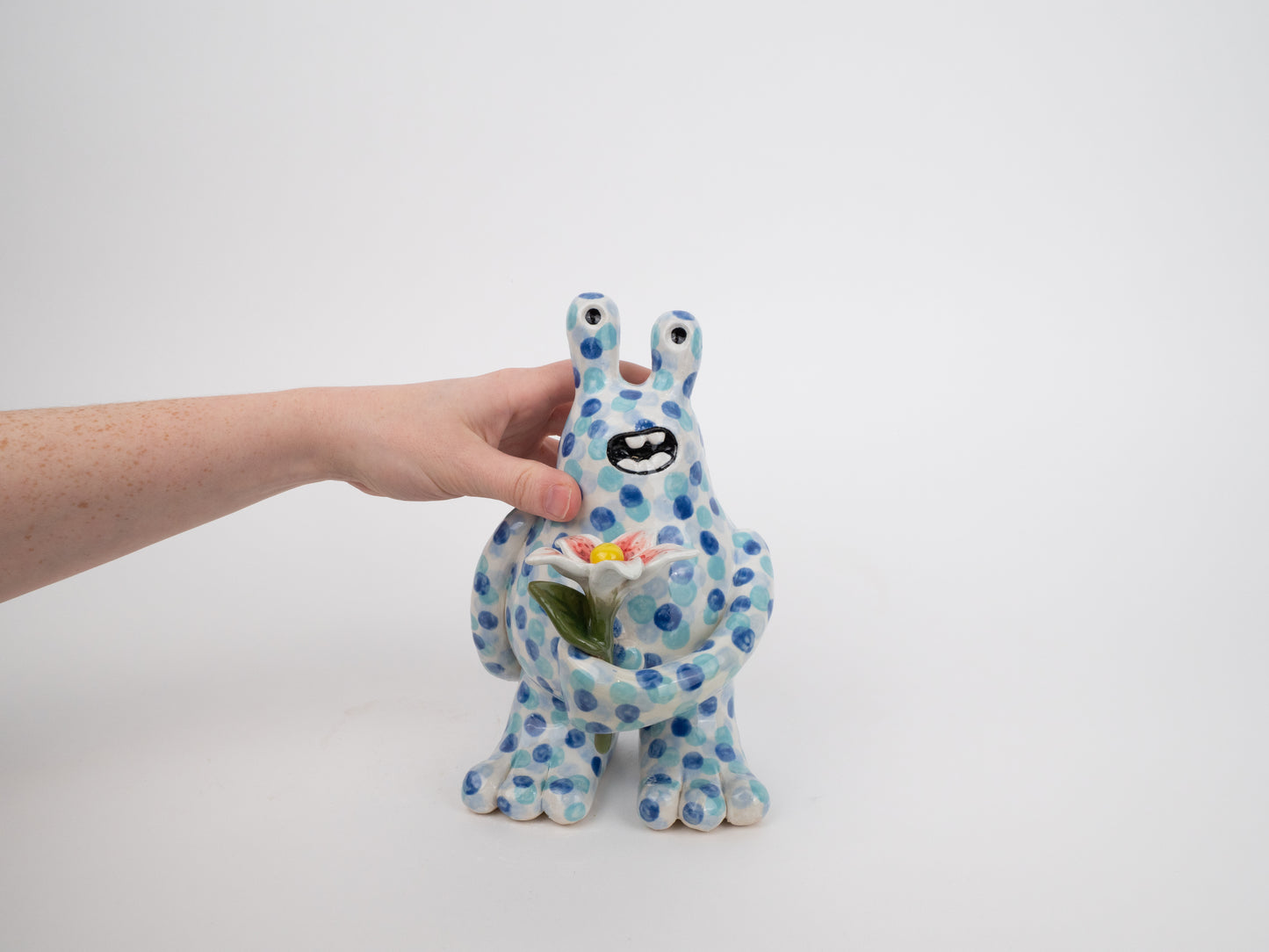 Fiona - Blue Confetti