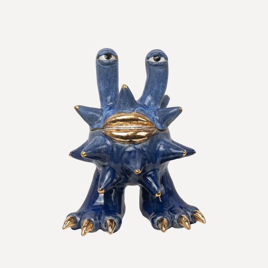 Invader - Blue & Gold