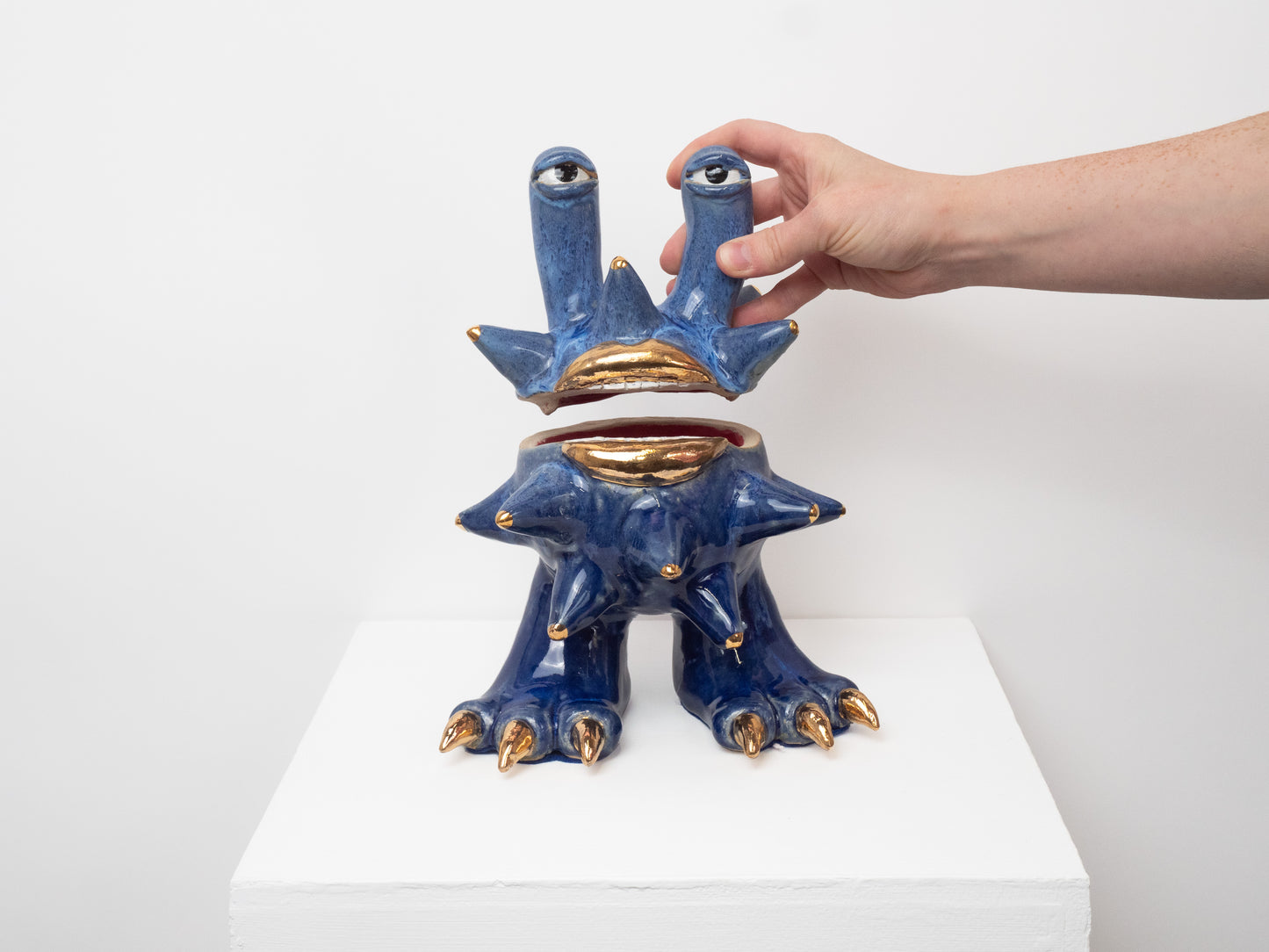 Invader - Blue & Gold