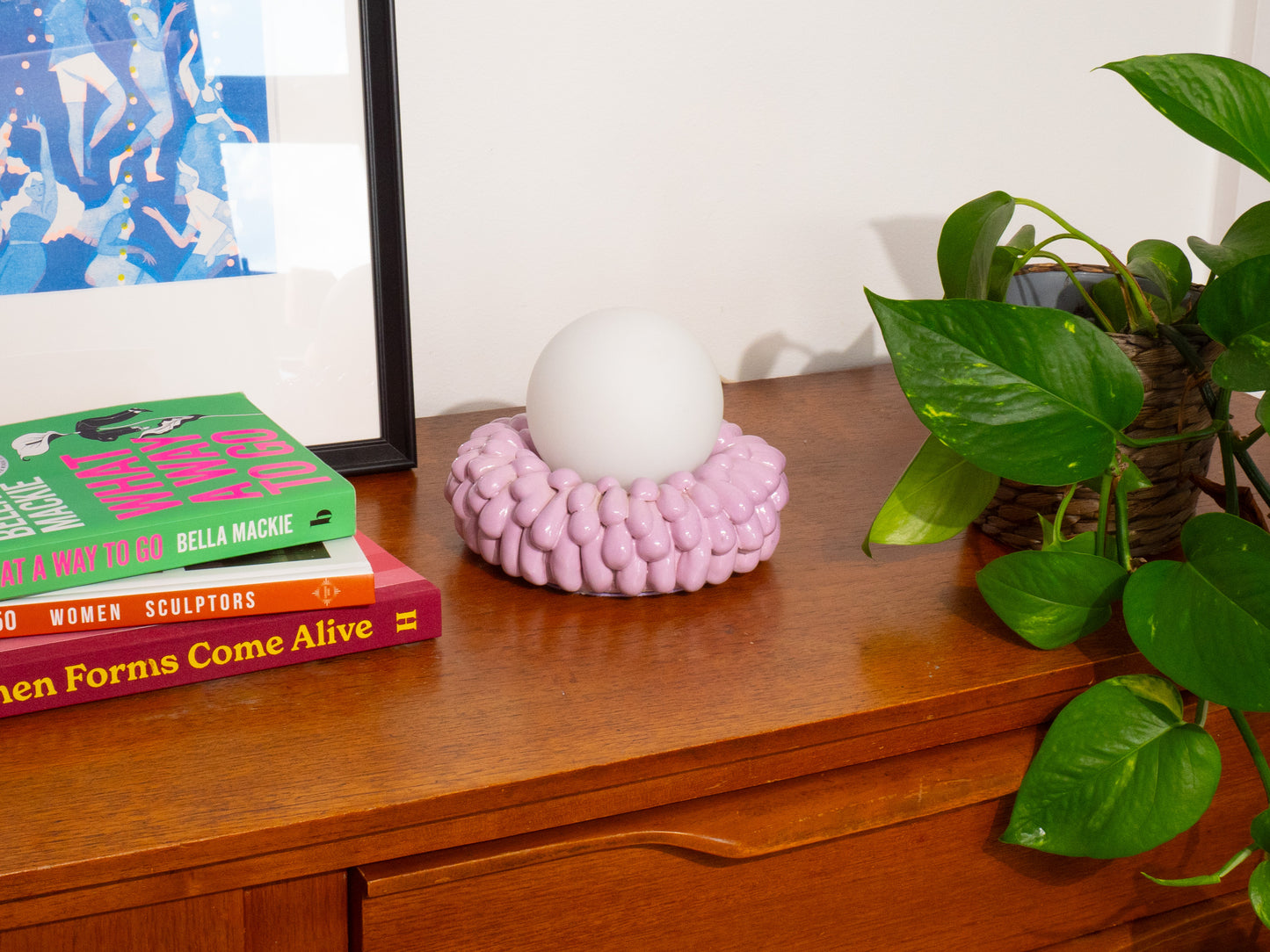 'Drip' Wall Light - Violet