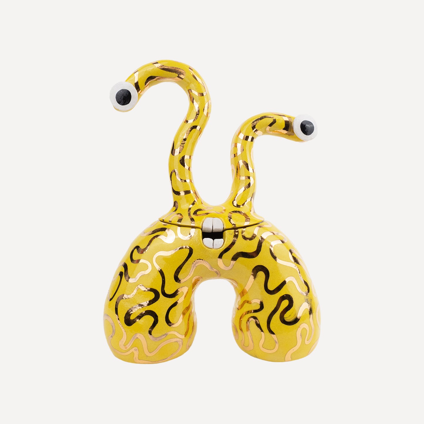 Odele - Yellow & Gold Swirl