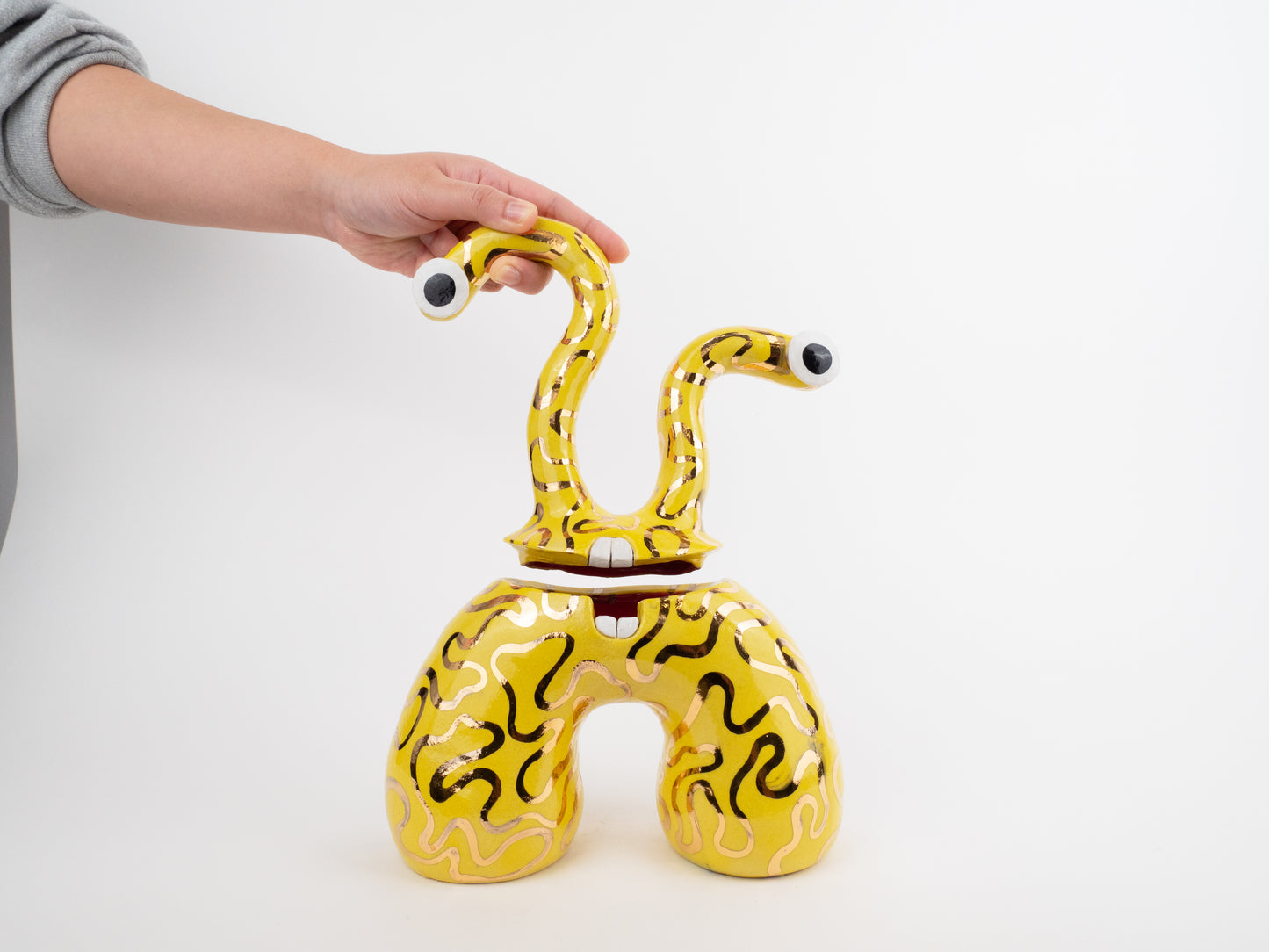 Odele - Yellow & Gold Swirl