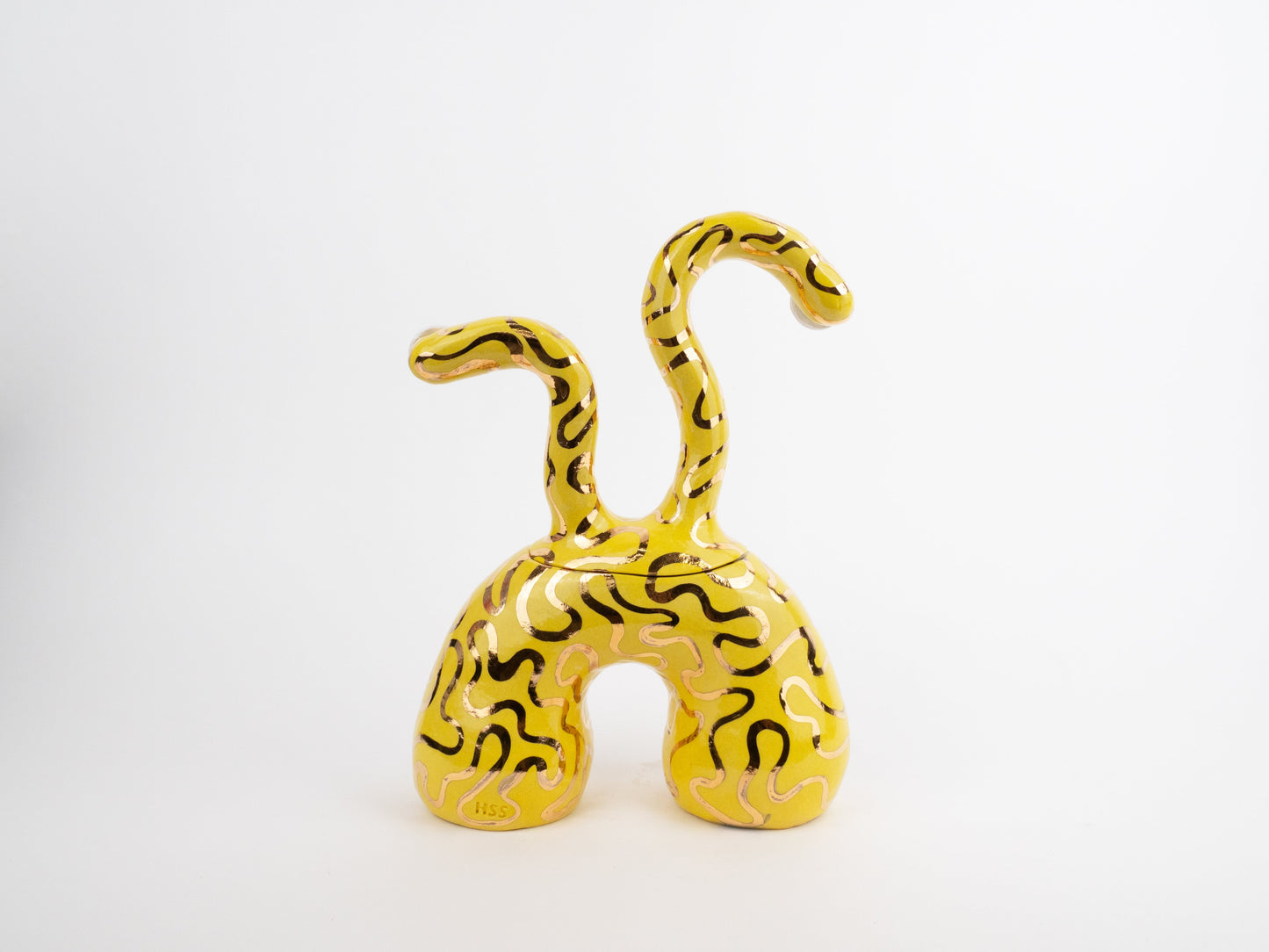 Odele - Yellow & Gold Swirl