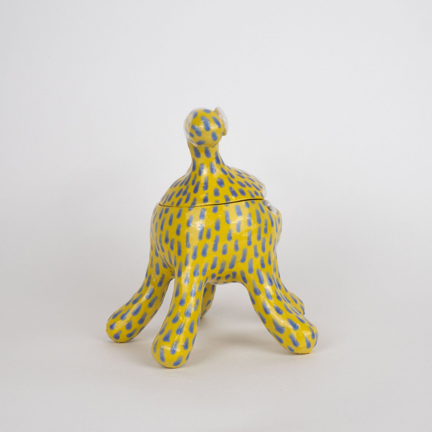 Riley Monster Pot - Purple Dash