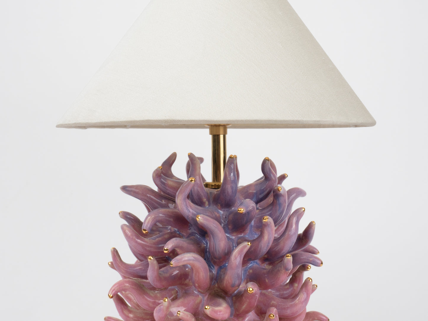 Tall 'Saltare' Table Lamp - Pink Ombre