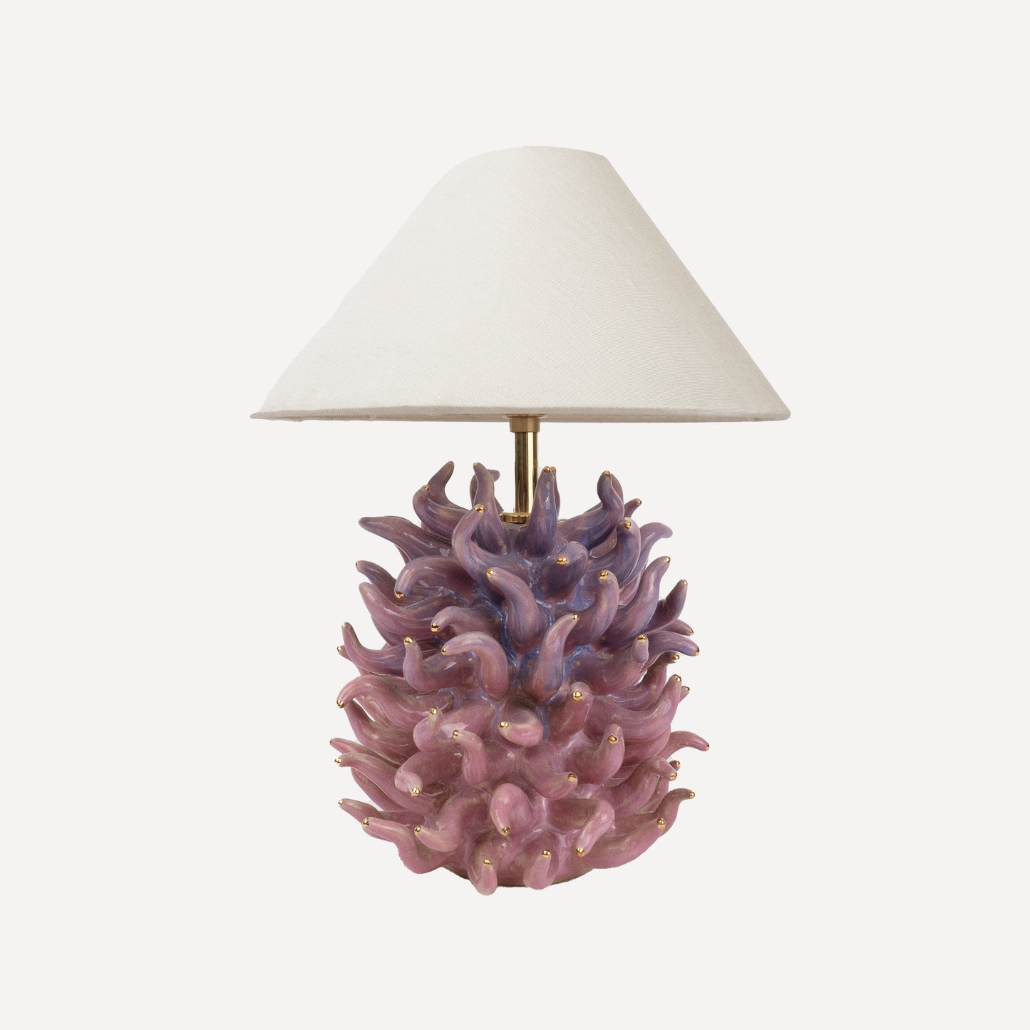 Tall 'Saltare' Table Lamp - Pink Ombre