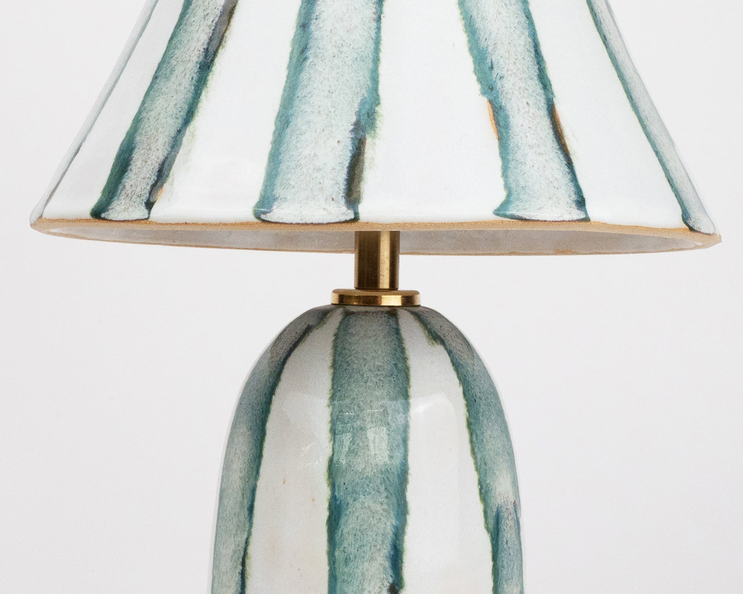 'Stripes' Table Lamp - Frost