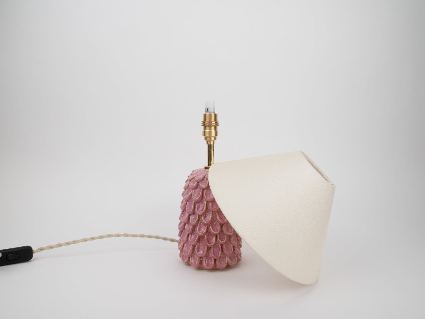 Tall 'Petal' Table Lamp - Pink