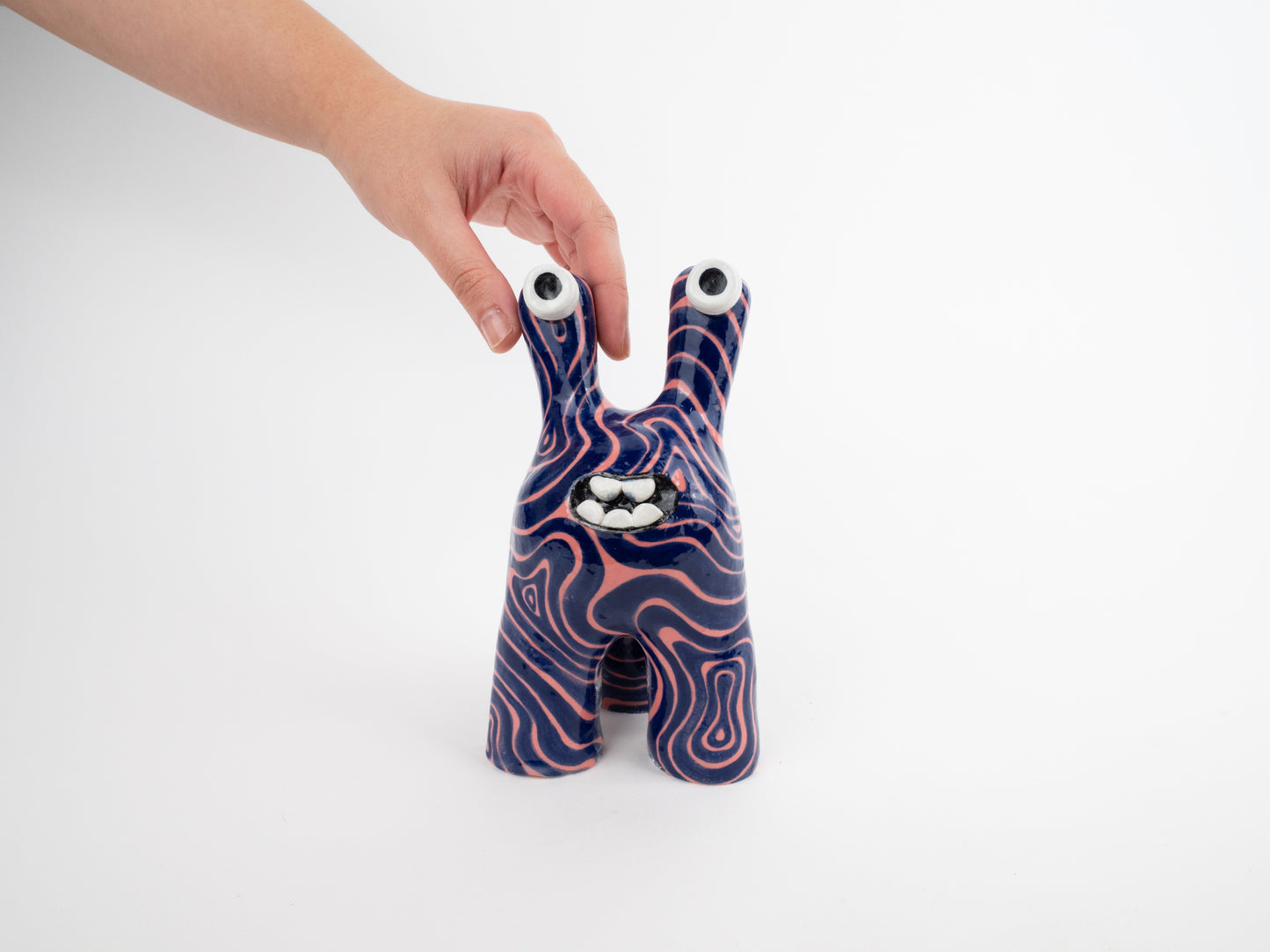 Tully - Pink & Blue Swirl