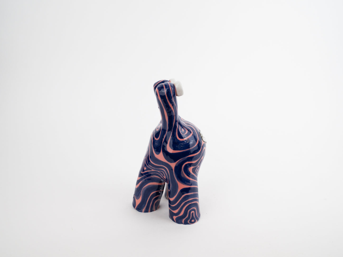 Tully - Pink & Blue Swirl