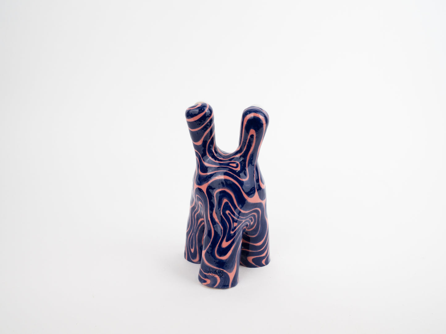 Tully - Pink & Blue Swirl