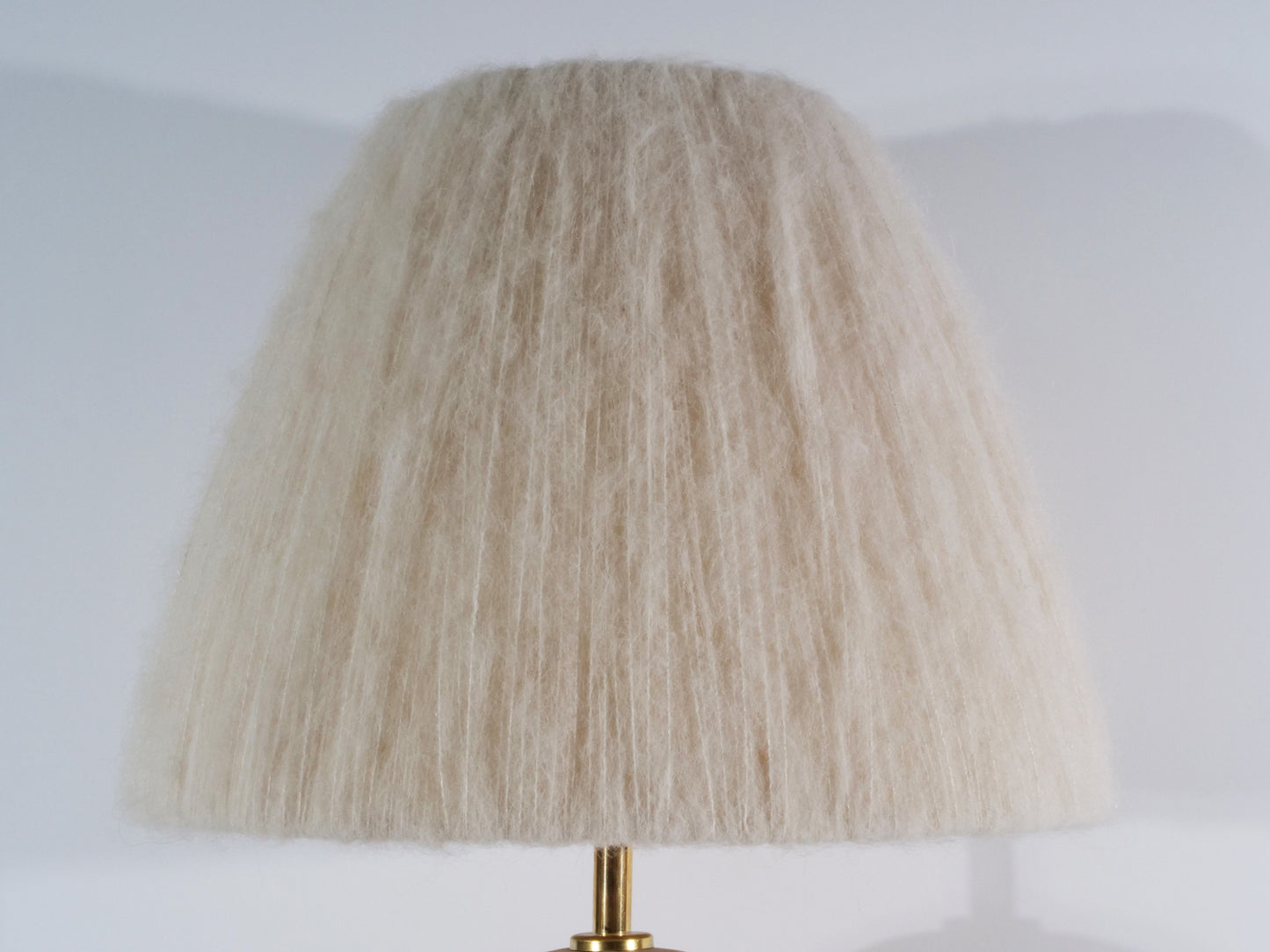 Big 'Opposée' Table Lamp - Satin Cream