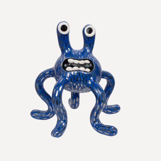 Odie - Blue & Silver