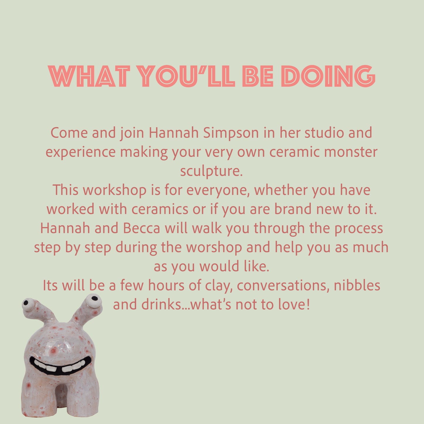 25/01/2025 - Make a Monster Workshop