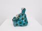 Buddy- Turquoise and Green Spots