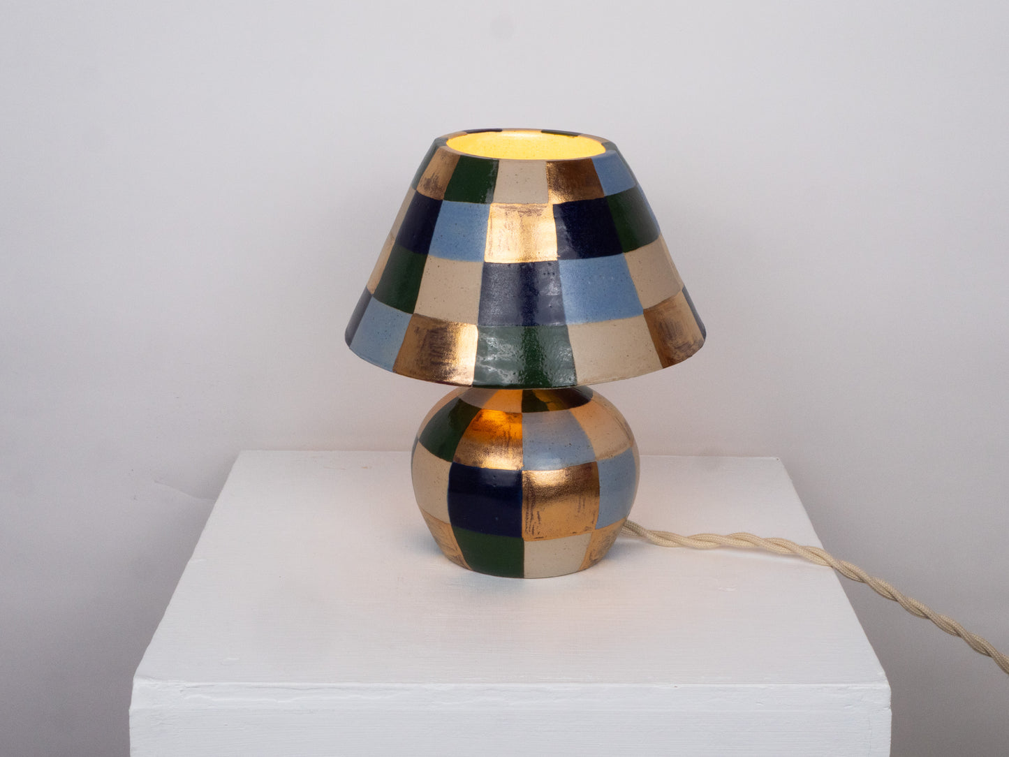 'Patchwork' Table Lamp - Multicolour