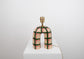 'You' Table Lamp - Green Gingham