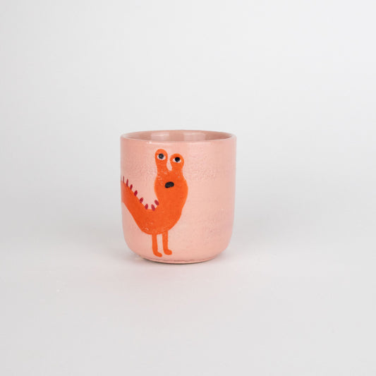 Monster Cup 2 - Pink and Orange