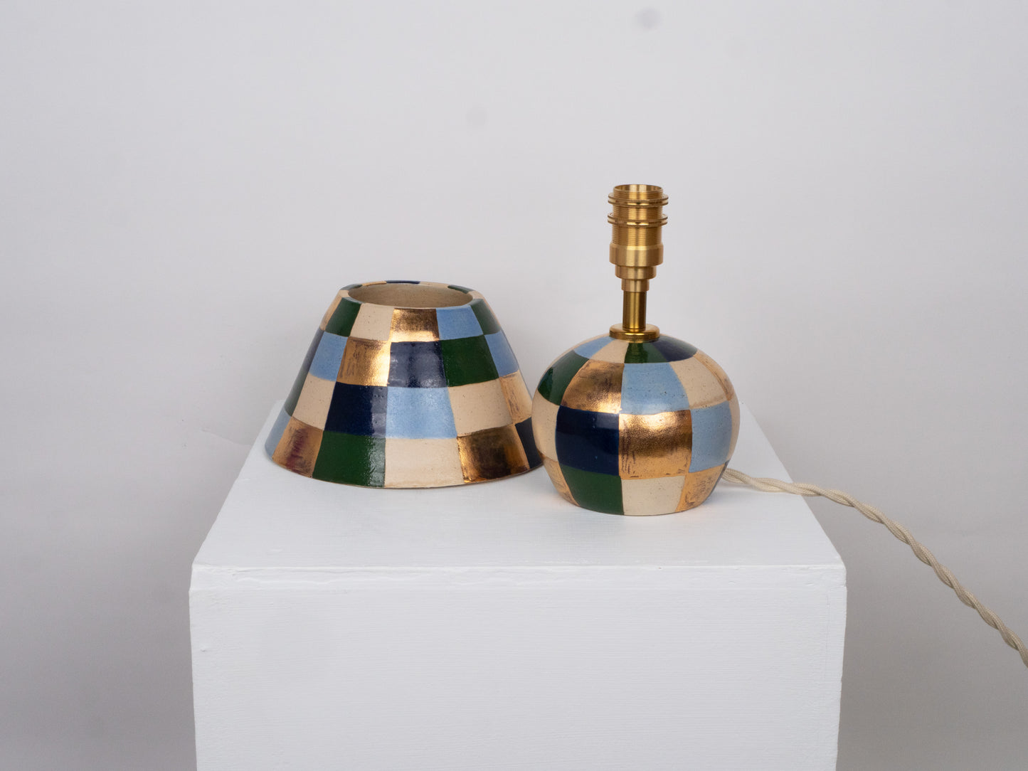 'Patchwork' Table Lamp - Multicolour