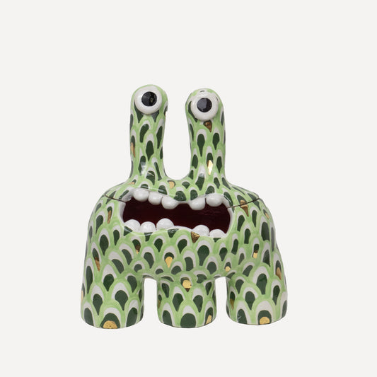 Acer - Green & Gold Petal Pattern