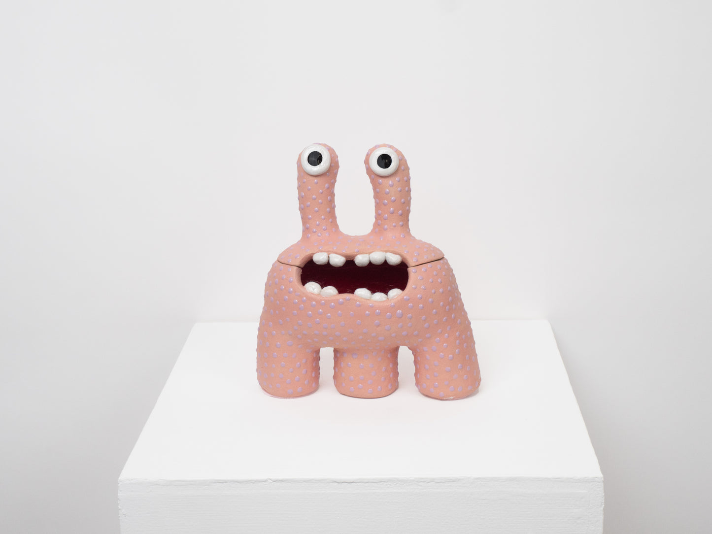 Acer - Pink with Lilac Dots