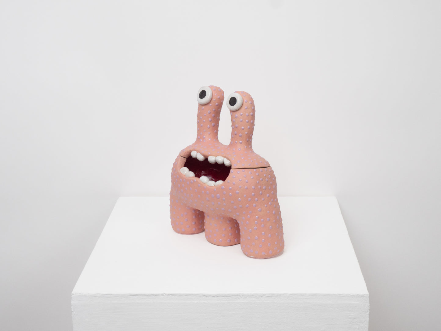 Acer - Pink with Lilac Dots