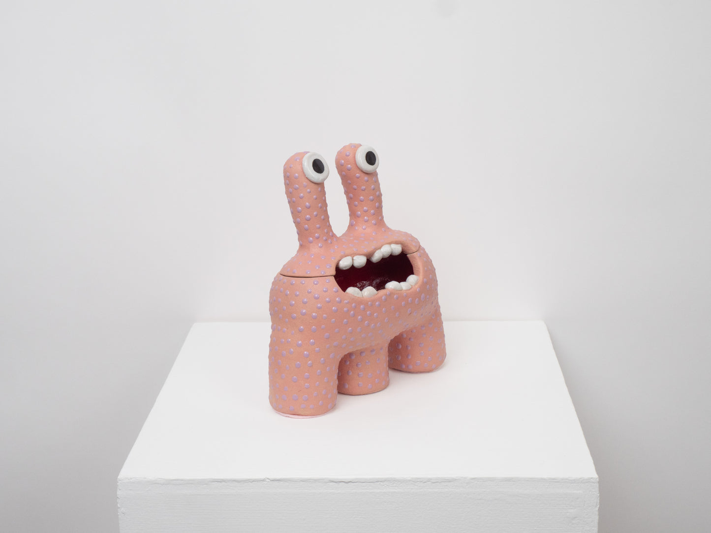 Acer - Pink with Lilac Dots