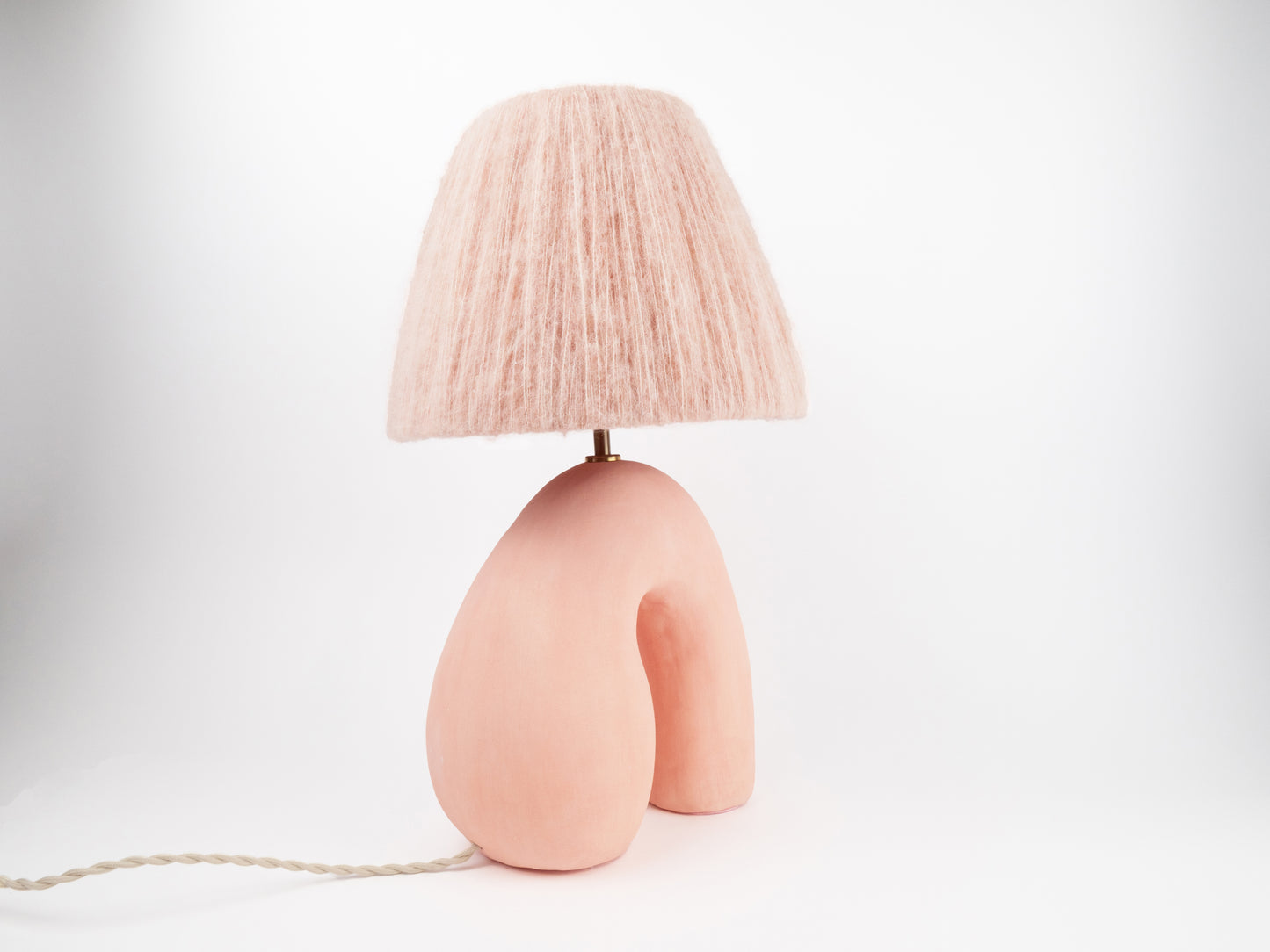 Big 'Opposée' Table Lamp - Pink