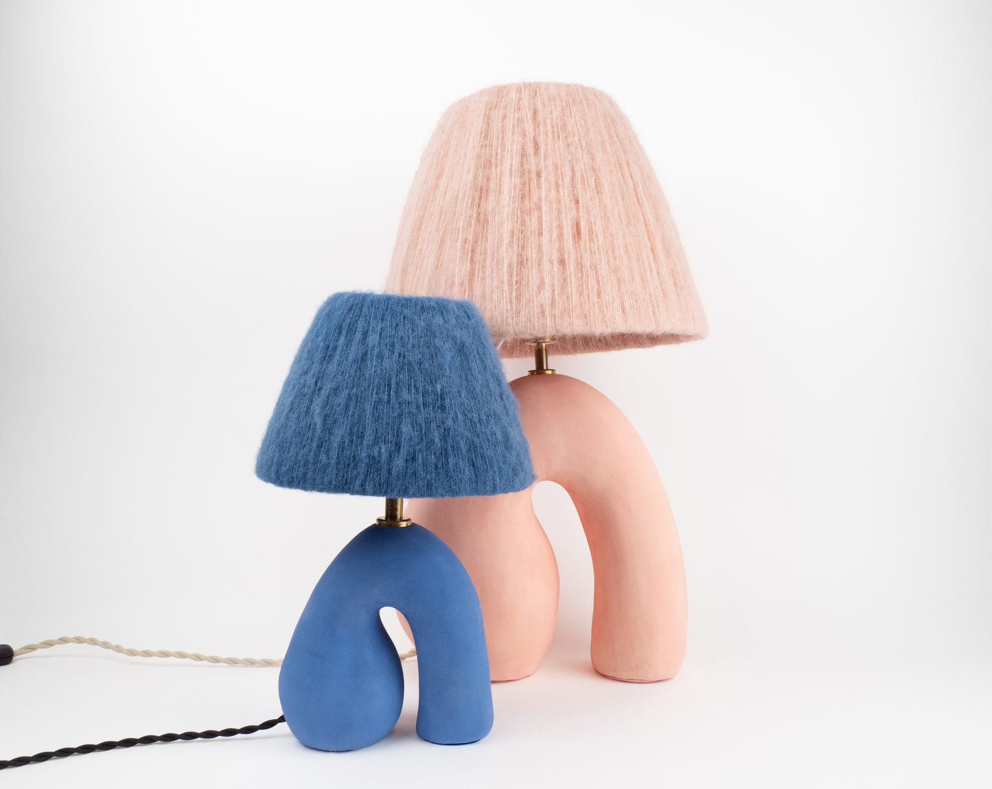 Big 'Opposée' Table Lamp - Pink