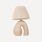 Big 'Opposée' Table Lamp - Satin Cream