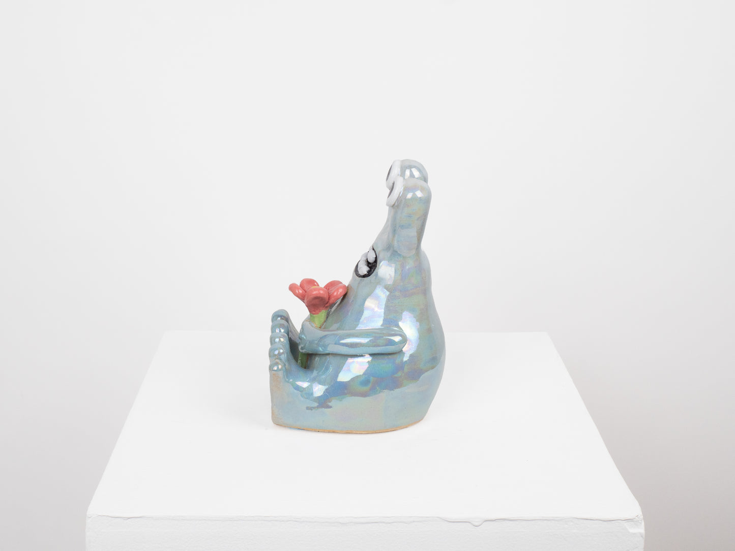 Buddy with a Flower- Blue Pearl