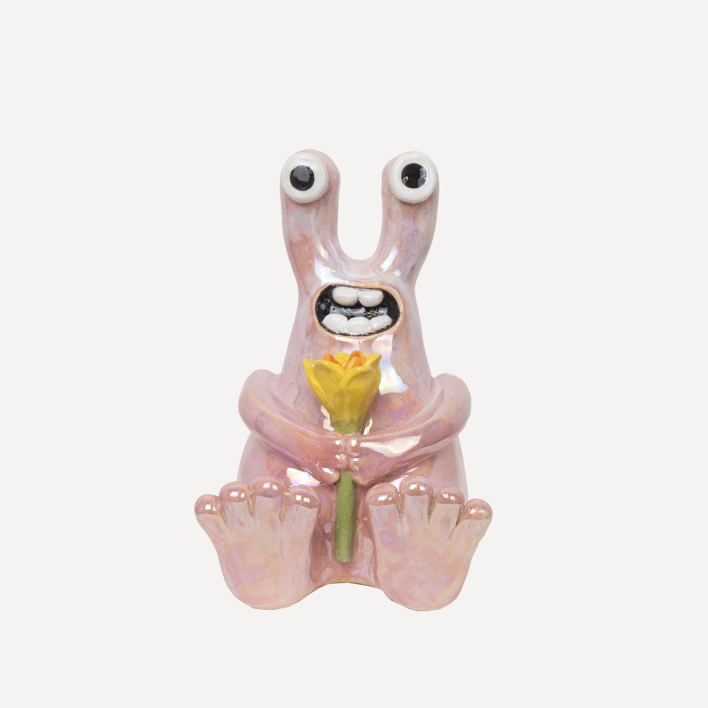 Buddy with a Daffodil- Pink Pearl