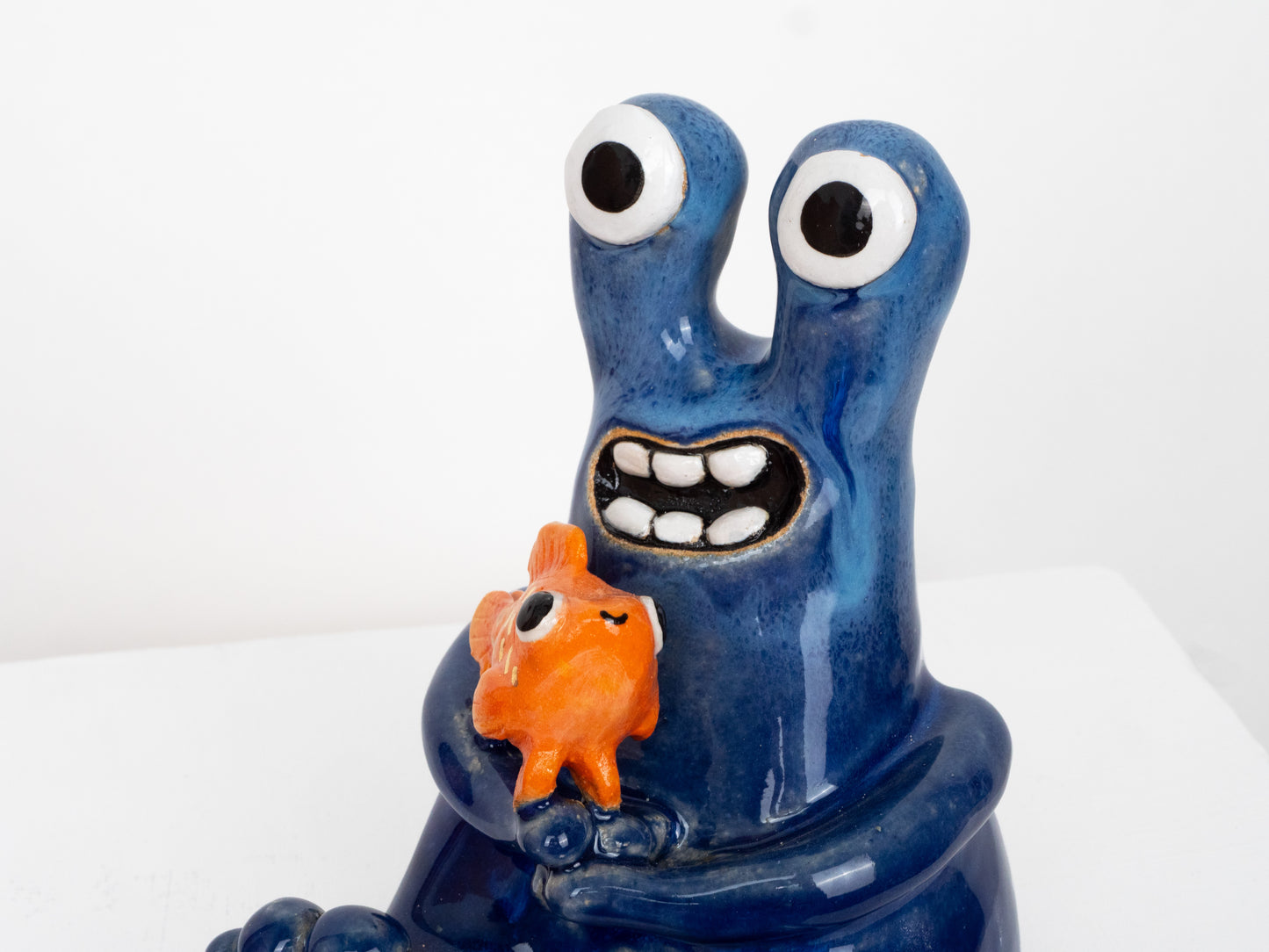 Buddy with a Goldfish