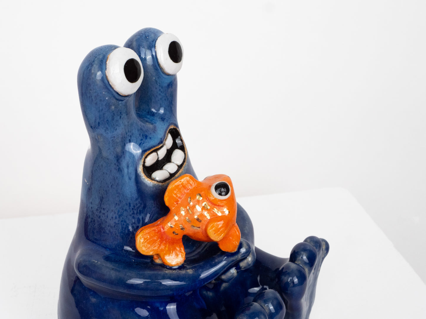 Buddy with a Goldfish