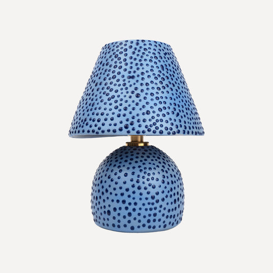 'Dots' Table Lamp - Blue