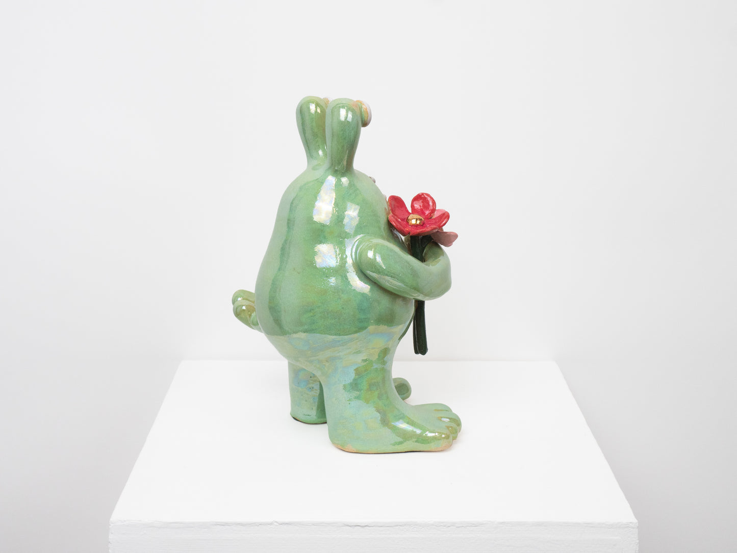 Fiona with a Flower and LadyBird