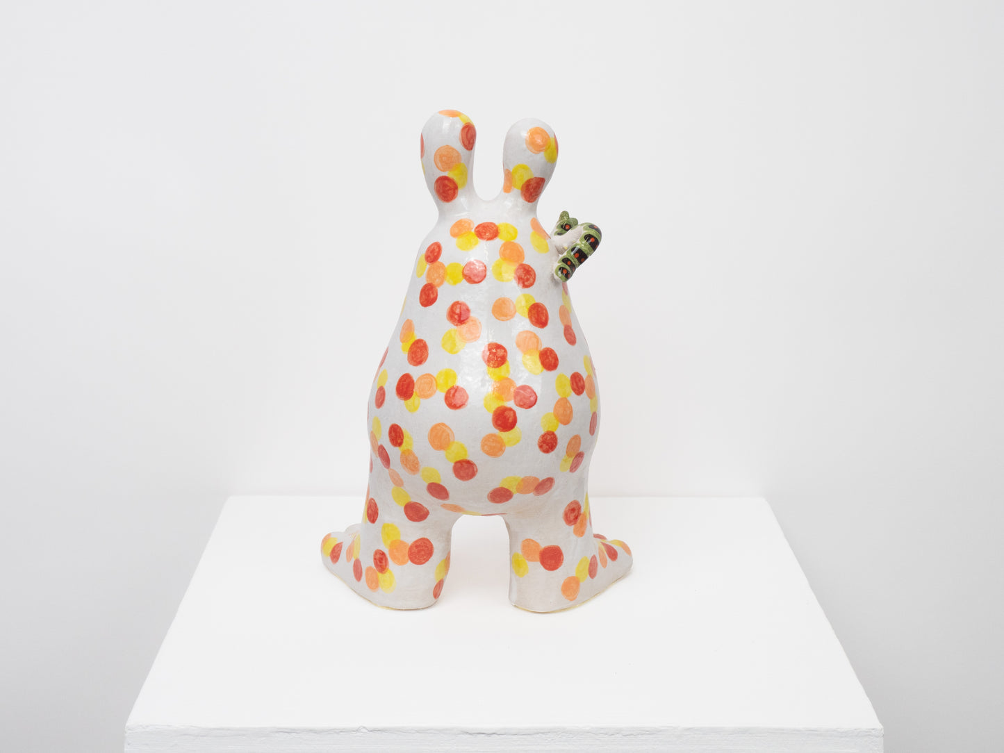 Fiona with a Caterpillar