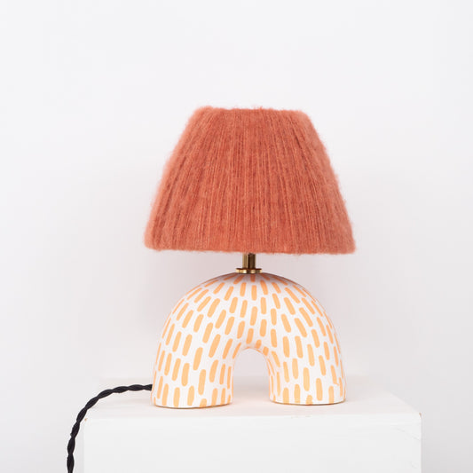 'Me' Table Lamp - Tangerine Dash (Matte)