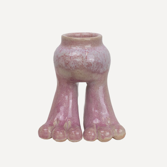 Tootsie Vase - Pink Wink