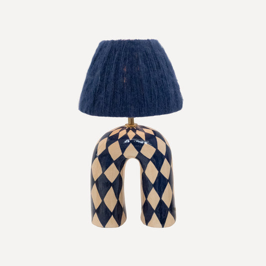 'You' Table Lamp - Blue Diamond