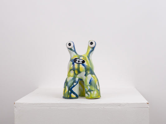 Tully Monster Sculpture- Green and Blue