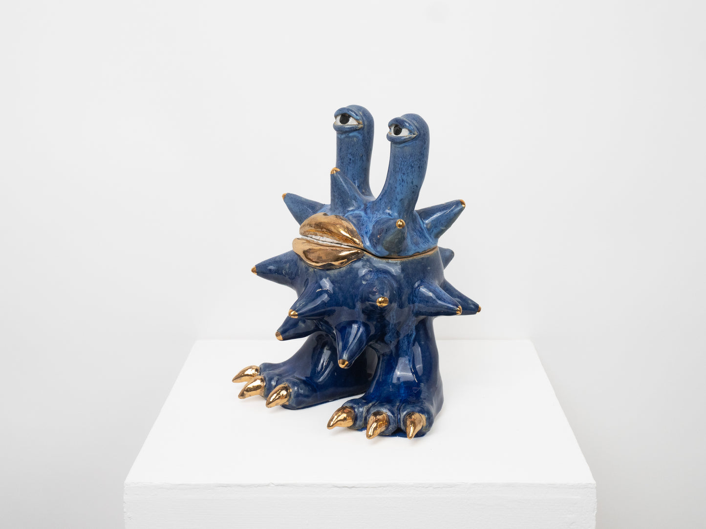 Invader - Blue & Gold