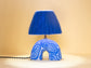 'Me' Table Lamp - Two Tone Blue