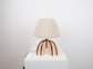 'Me' Table Lamp - Brown Stripes