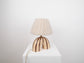 'Me' Table Lamp - Brown Stripes