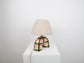 'Me' Table Lamp - Green Gingham
